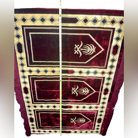 Safi Turkish Islamic Prayer Meditation Saudi Arabia Symbol Rug 62x45 - Picture 9 of 9